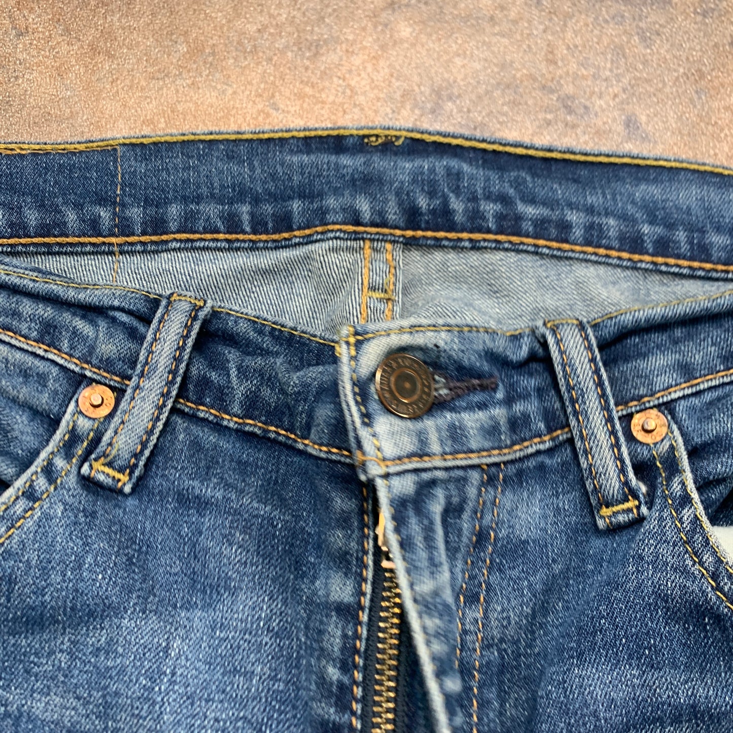 LEVI'S 751 Jeans W32 L34 Mens Regular Fit Straight Blue