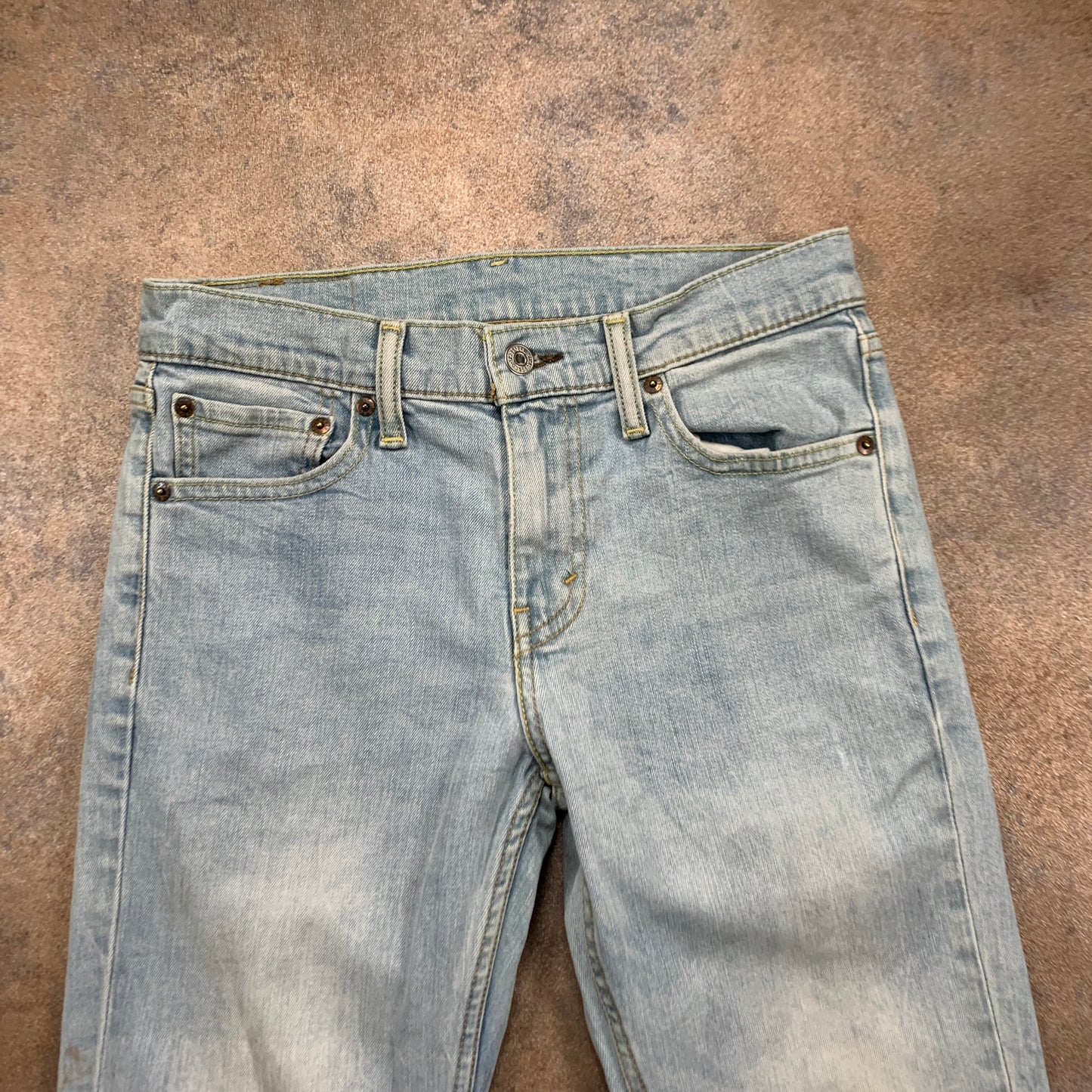 LEVI'S 511 Jeans W29 L30 Mens Slim Fit Blue