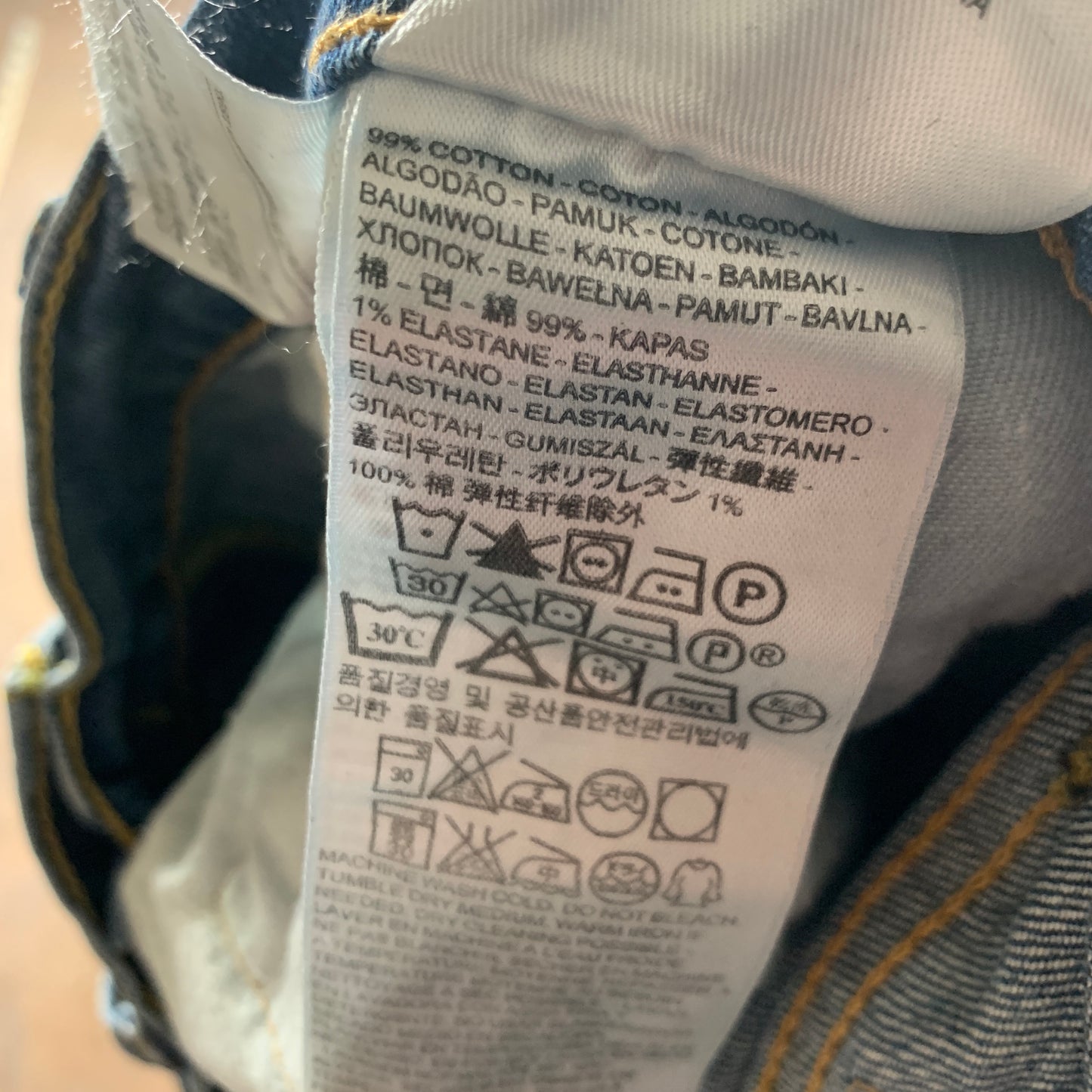 LEVI'S 751 Jeans W32 L34 Mens Regular Fit Straight Blue