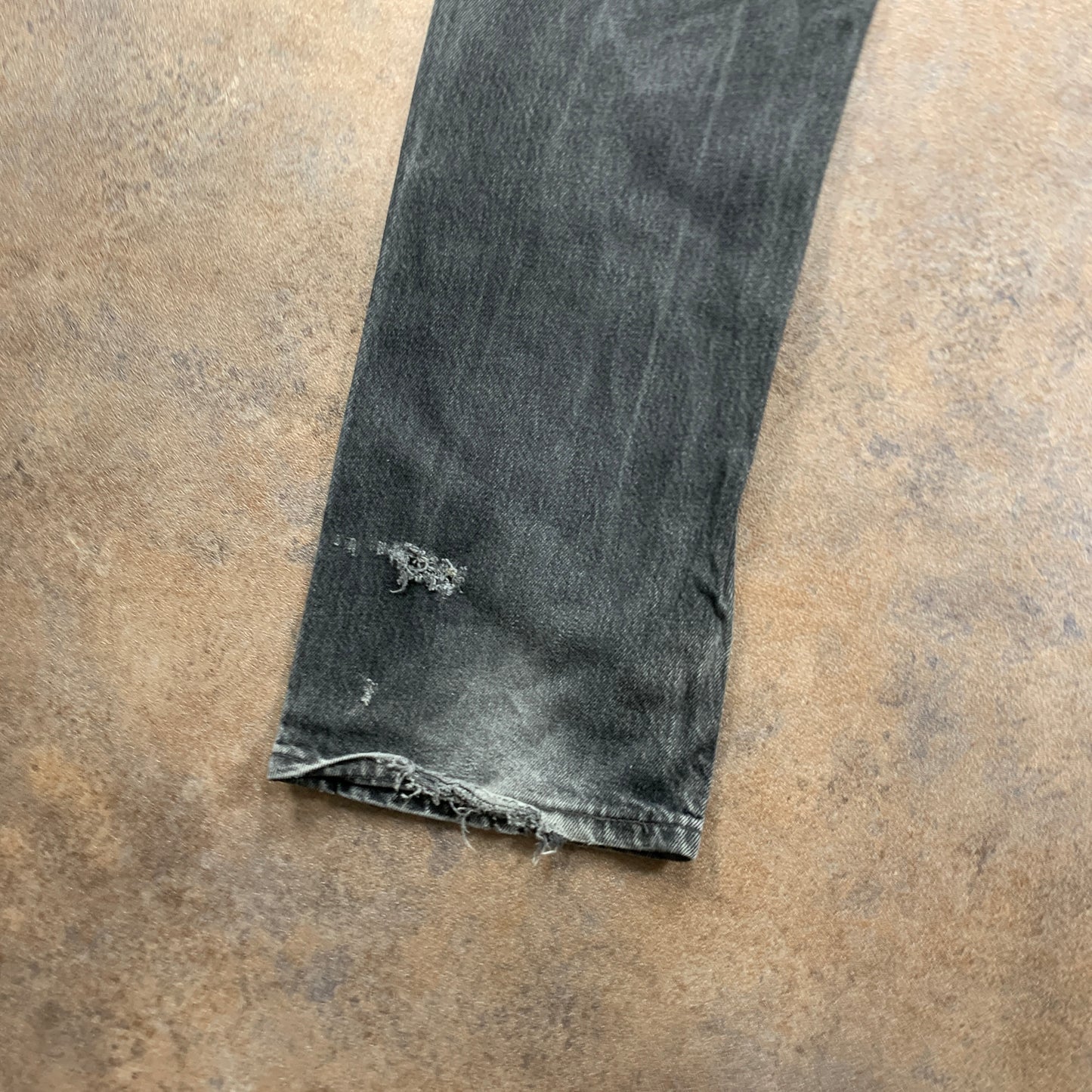 Vintage LEVI'S 501 Jeans W34 L34 Mens Regular Fit Straight Grey