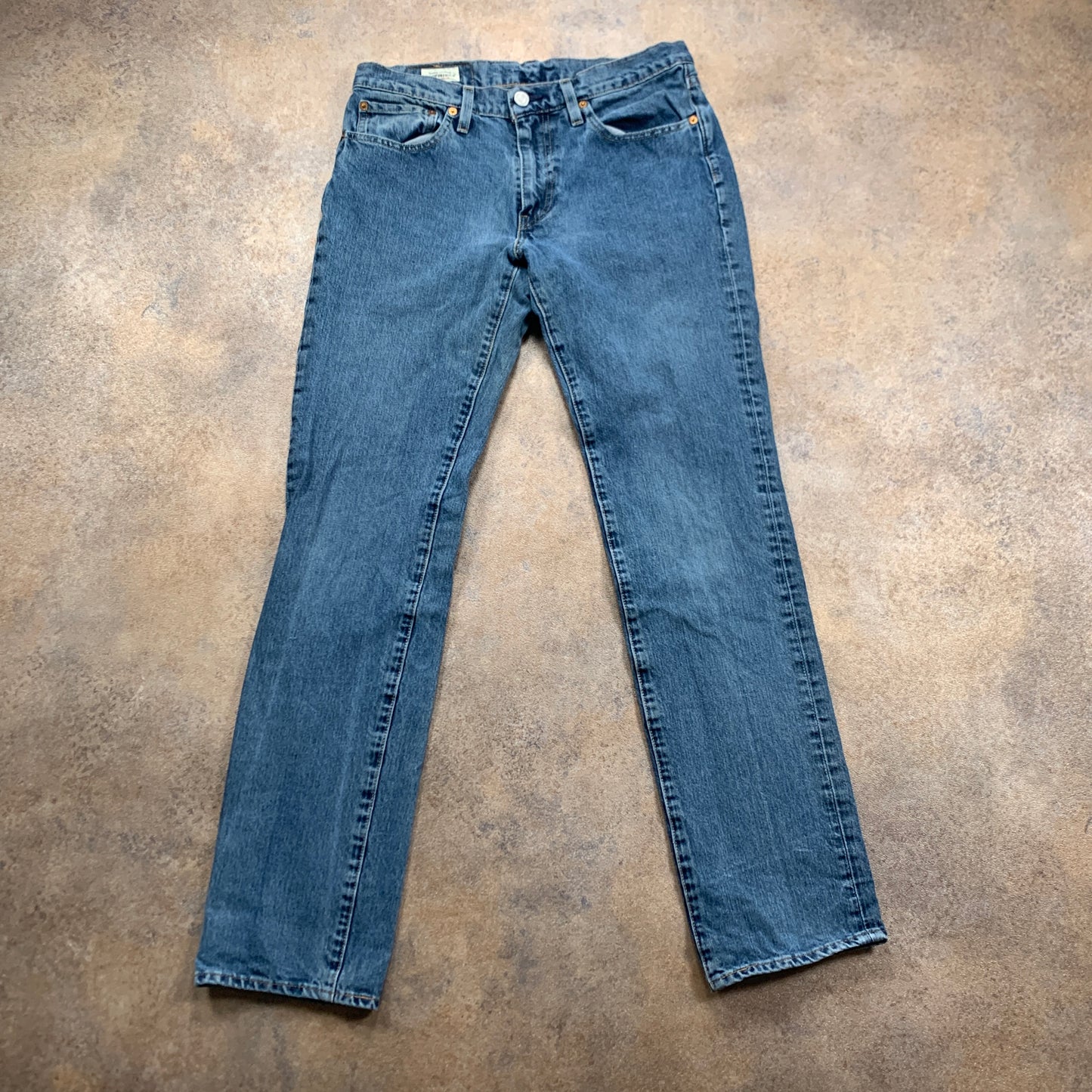 LEVI'S 511 Jeans W31 L32 Mens Slim Fit Blue