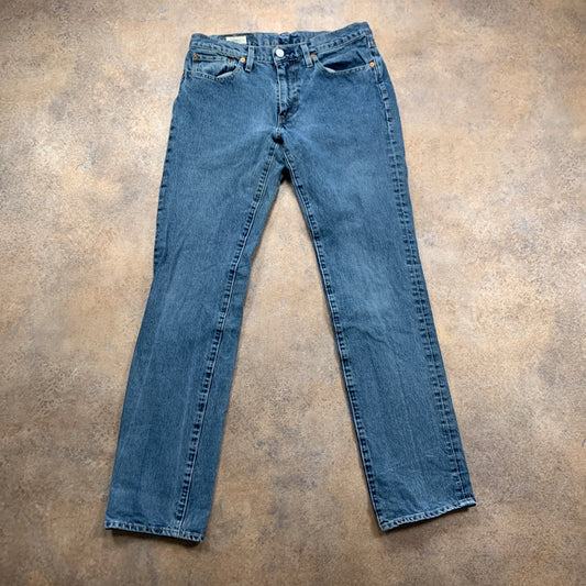 LEVI'S 511 Jeans W31 L32 Mens Slim Fit Blue