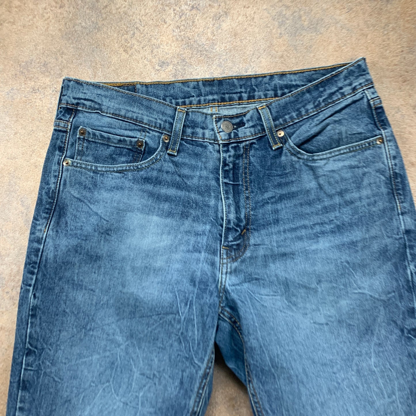 LEVI'S 541 Jeans W32 L31 Mens Slim Fit Tapered Blue