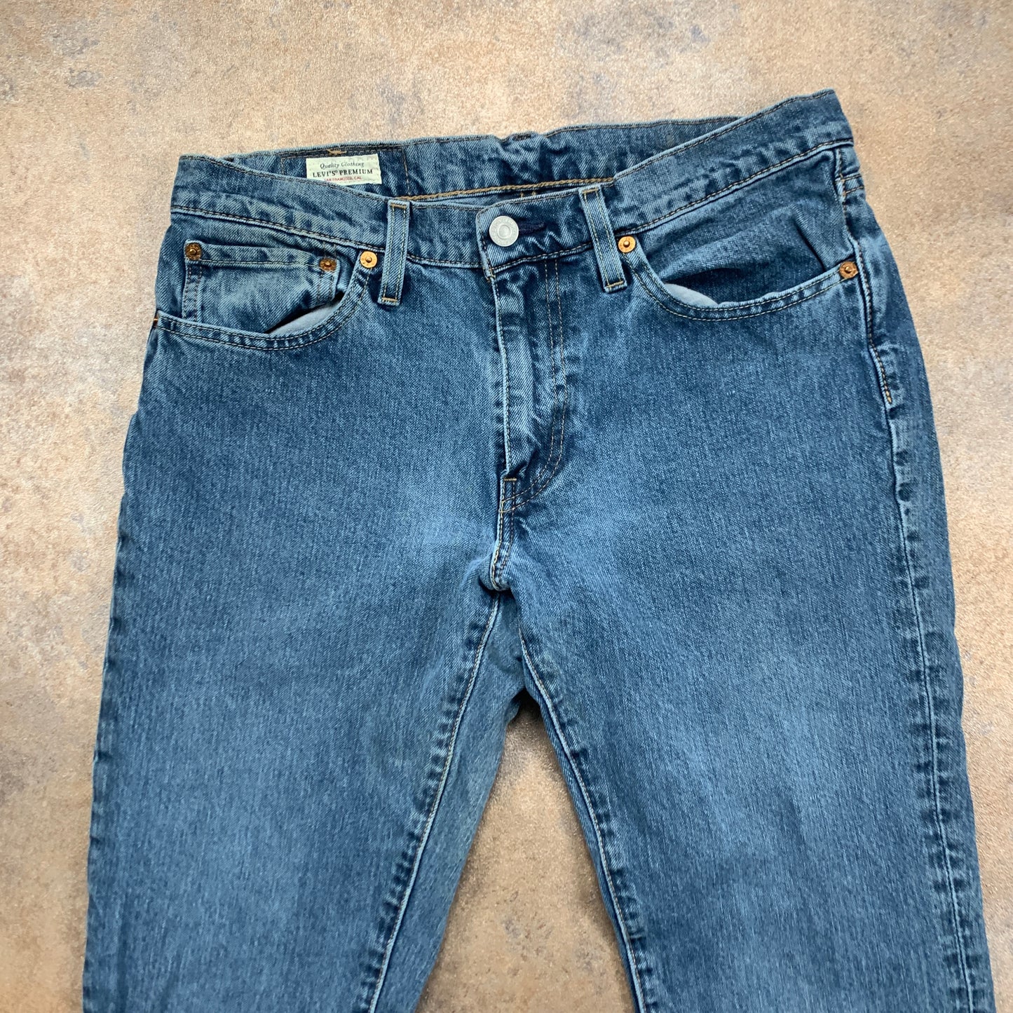 LEVI'S 511 Jeans W31 L32 Mens Slim Fit Blue