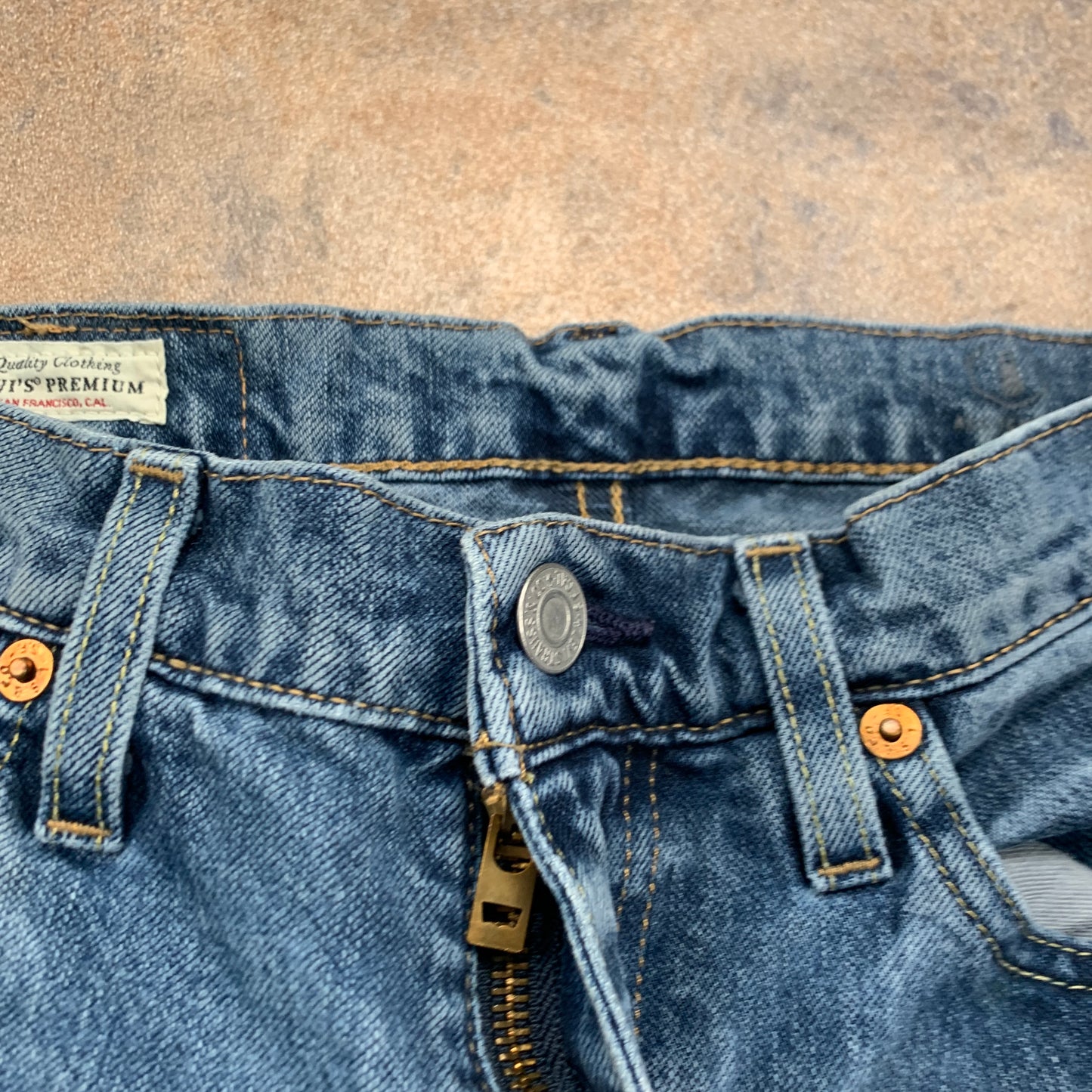 LEVI'S 511 Jeans W31 L32 Mens Slim Fit Blue