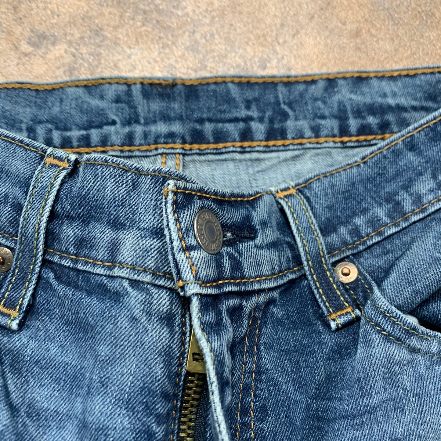 LEVI'S 541 Jeans W32 L31 Mens Slim Fit Tapered Blue