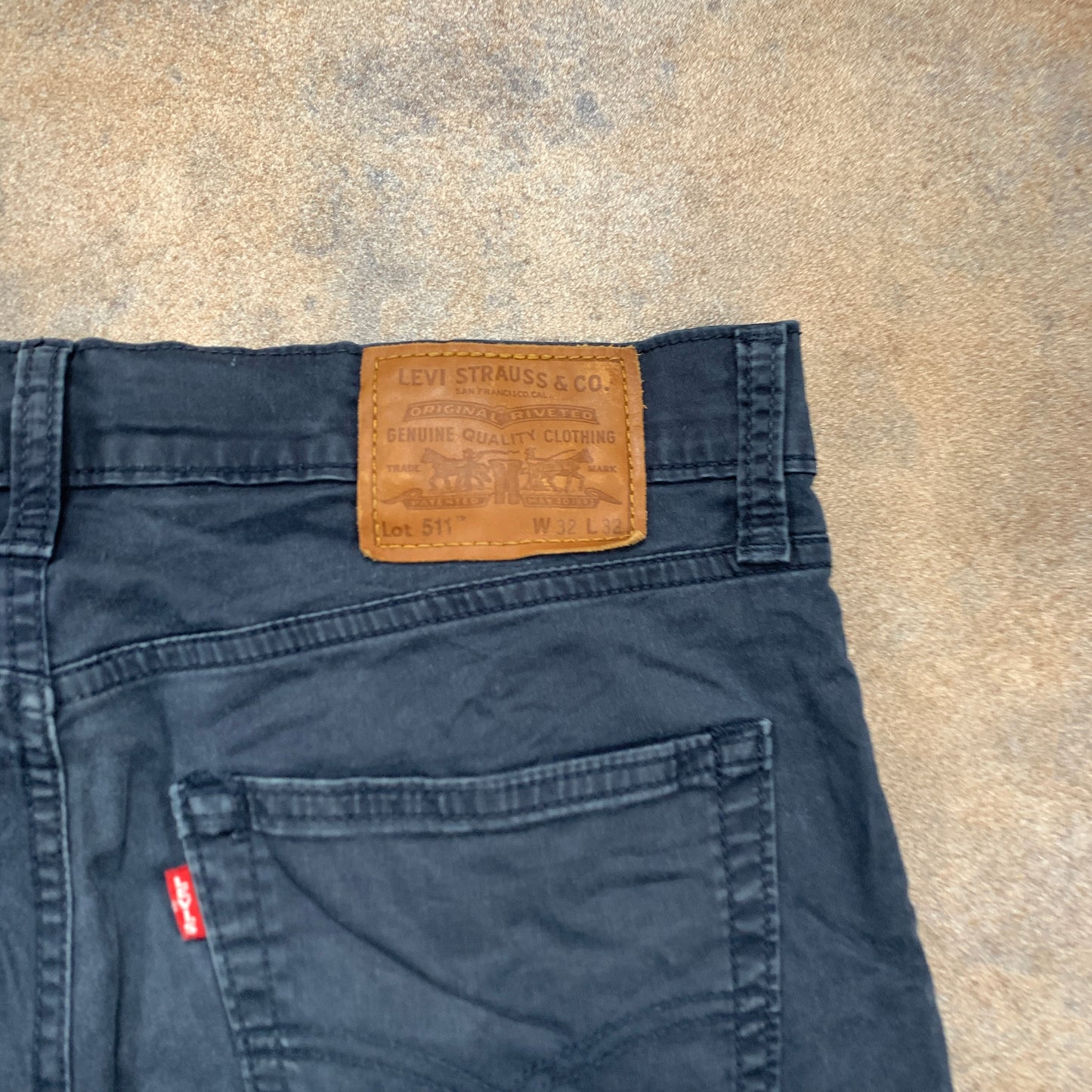 LEVI'S 511 Jeans W32 L31 Mens Slim Fit Blue