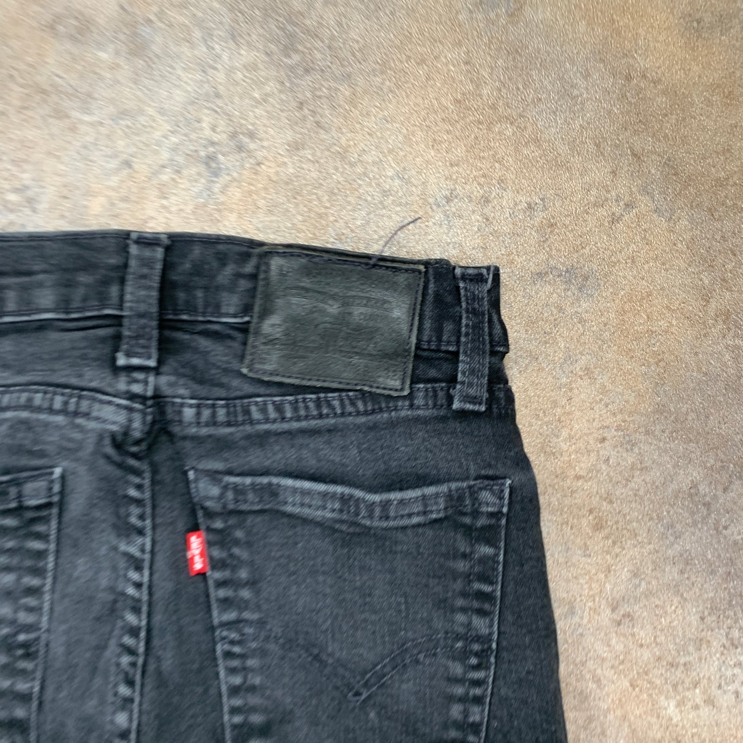 LEVI'S 519 Jeans W26 L29 Mens Skinny Fit Grey