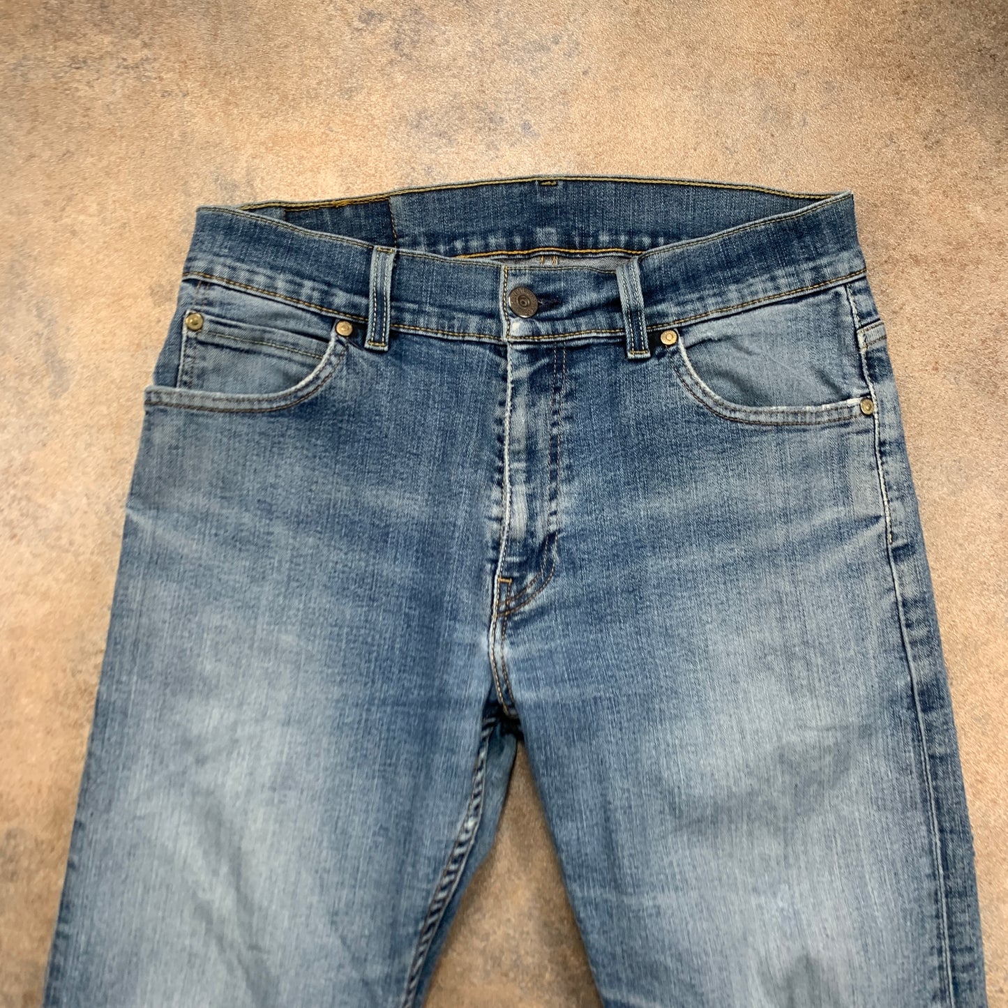 Vintage LEVI'S 506 Jeans W32 L31 Mens Regular Fit Straight Blue