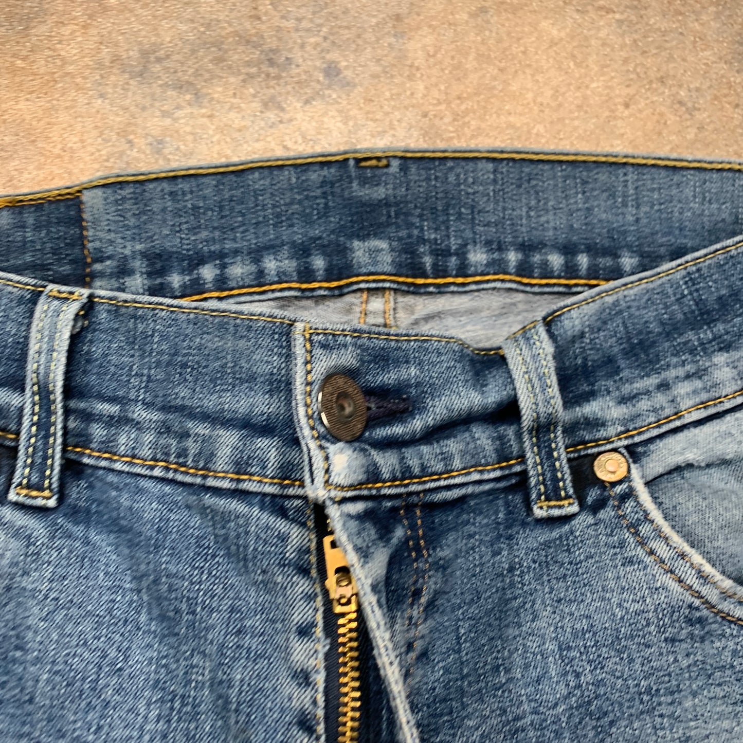 Vintage LEVI'S 506 Jeans W32 L31 Mens Regular Fit Straight Blue