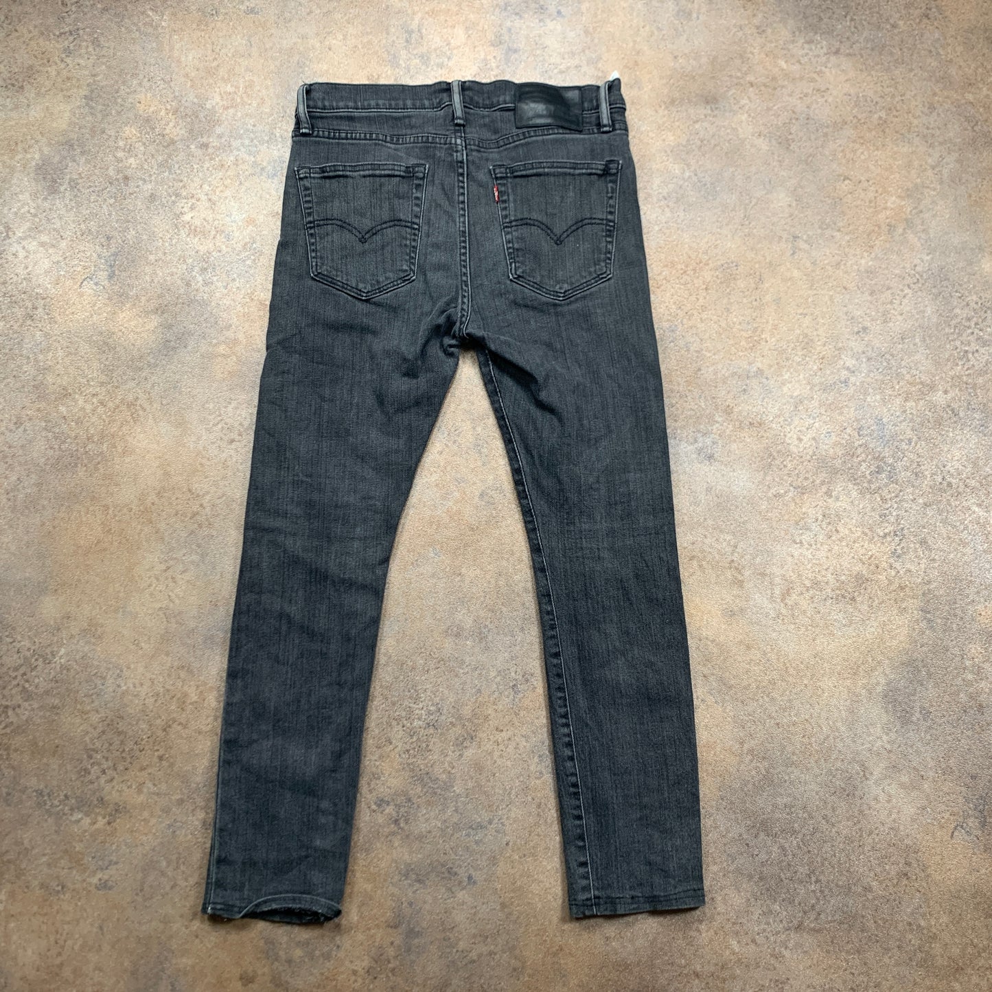 LEVI'S 519 Jeans W32 L26 Mens Skinny Fit Grey