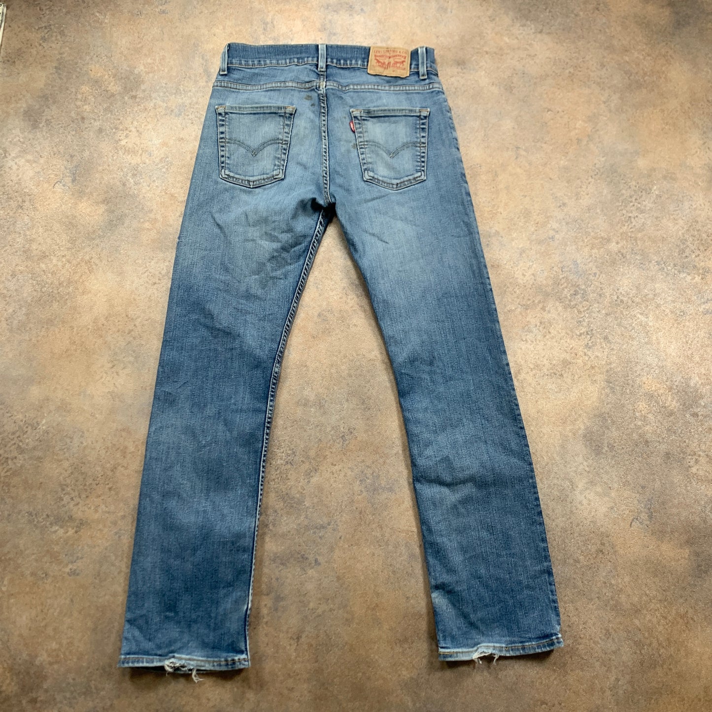 Vintage LEVI'S 506 Jeans W32 L31 Mens Regular Fit Straight Blue