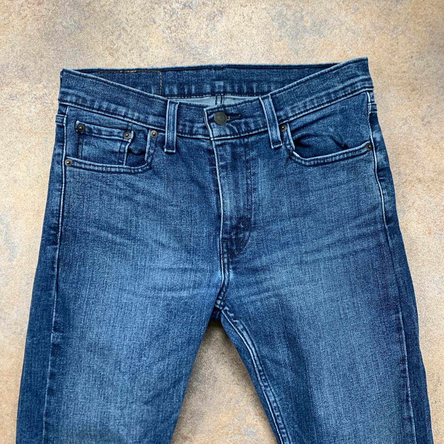 LEVI'S 519 Jeans W30 L29 Mens Skinny Fit Blue