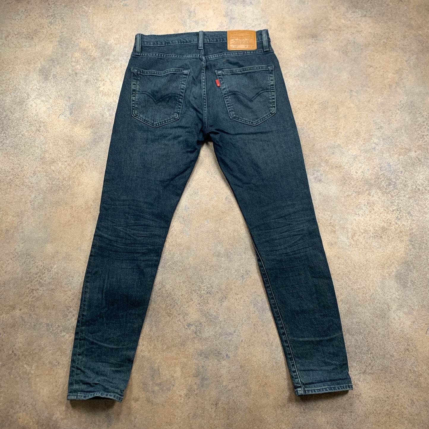 LEVI'S 512 Jeans W30 L29 Mens Slim Fit Tapered Blue