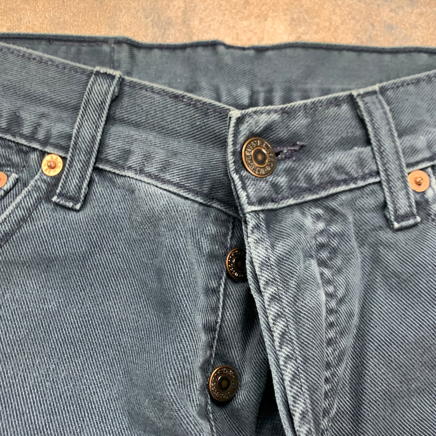 Vintage LEVI'S 517 Jeans W28 L32 Mens Regular Fit Straight Blue
