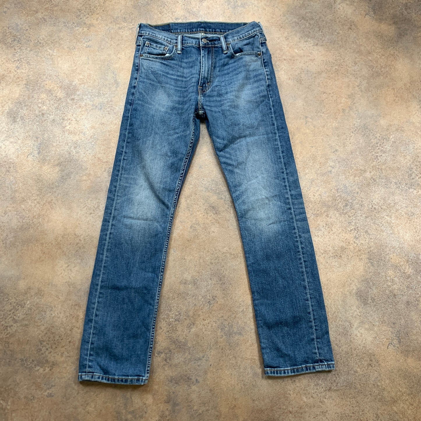 LEVI'S 513 Jeans W30 L31 Mens Slim Fit Blue