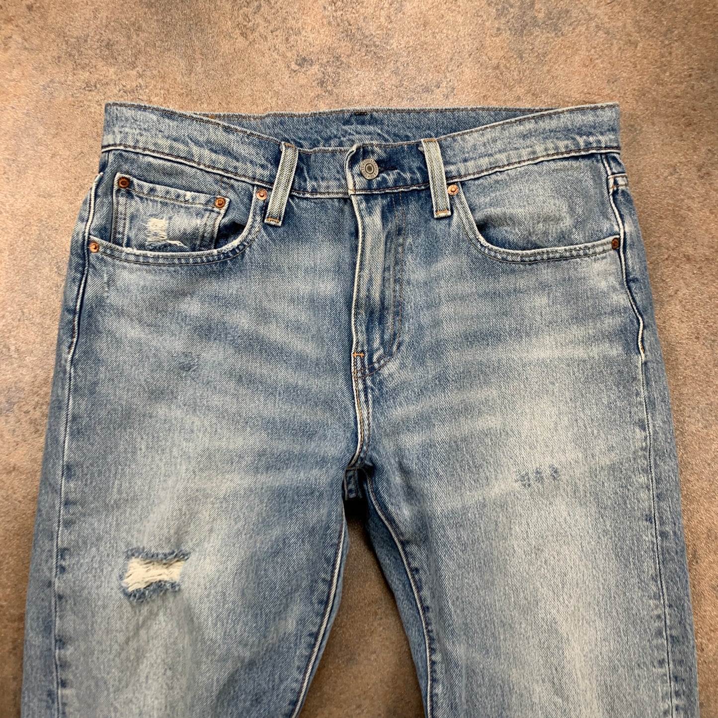 LEVI'S HI-BALL Jeans W32 L30 Mens Slim Fit Straight Blue