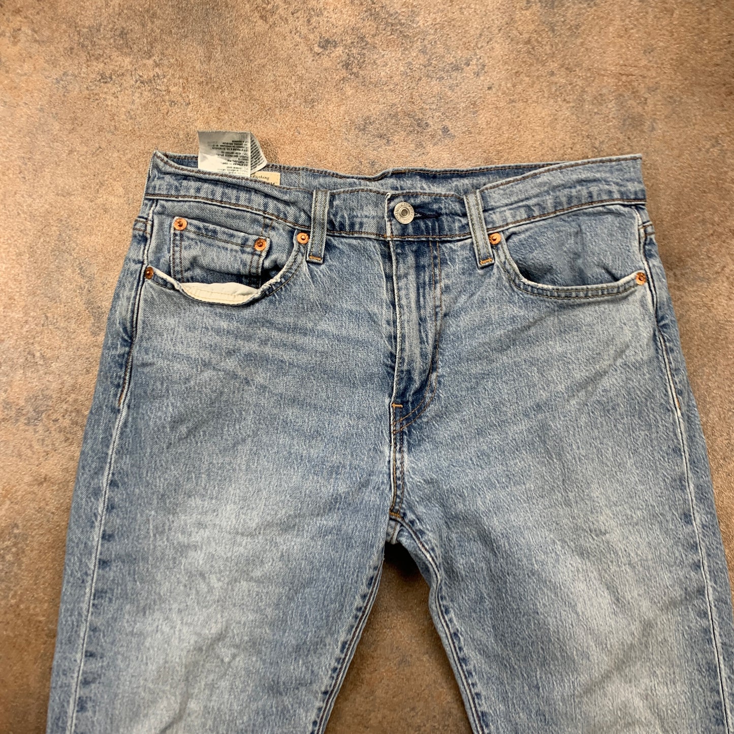 LEVI'S 502 Jeans W30 L28 Mens Slim Fit Tapered Blue