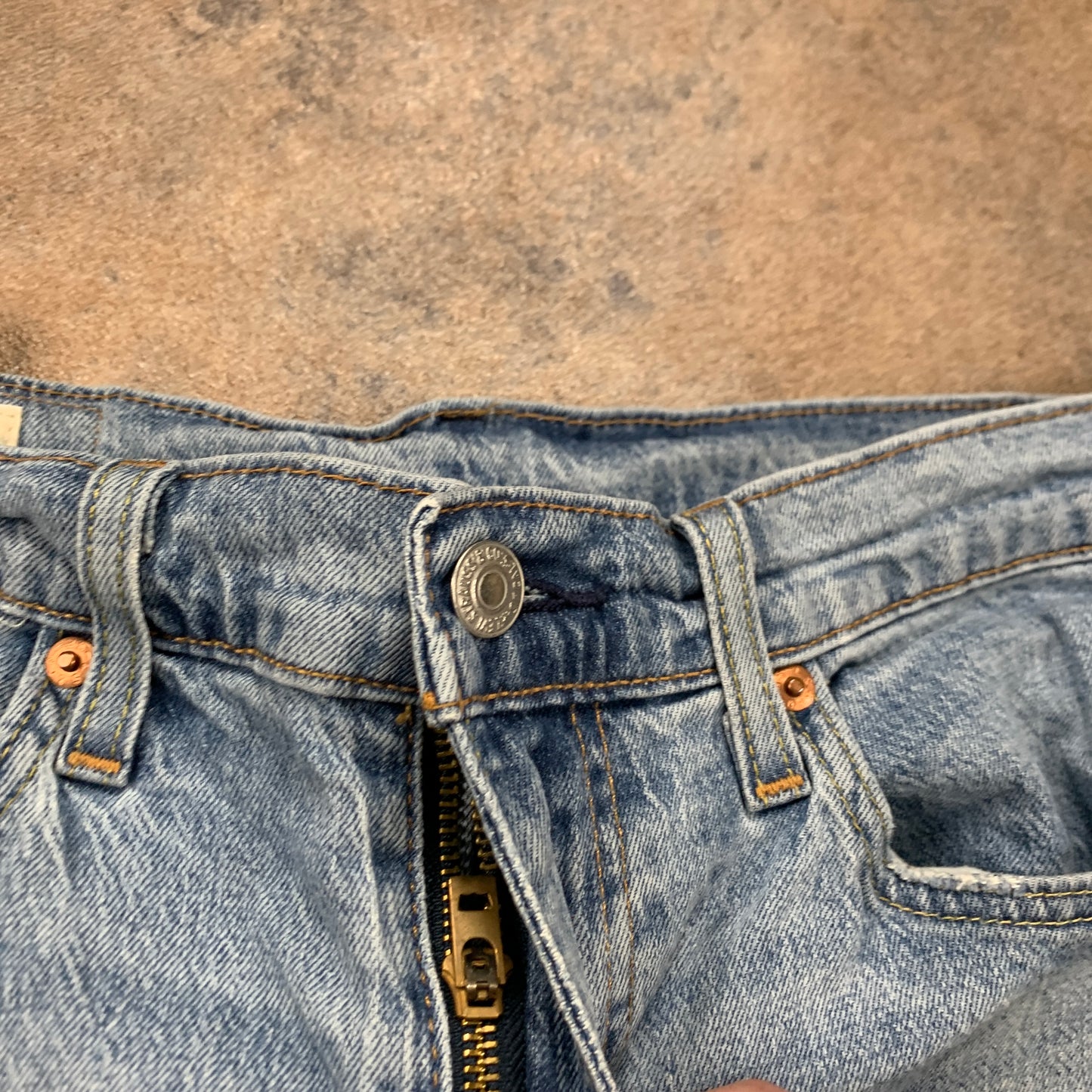 LEVI'S 502 Jeans W30 L28 Mens Slim Fit Tapered Blue