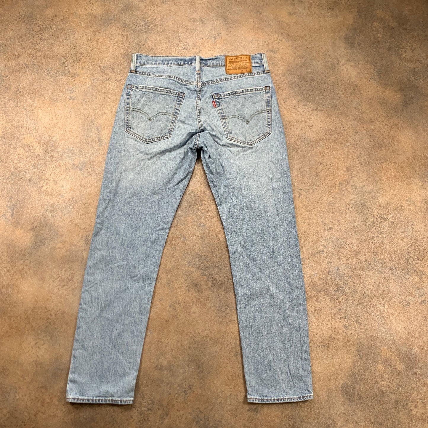 LEVI'S 502 Jeans W30 L28 Mens Slim Fit Tapered Blue