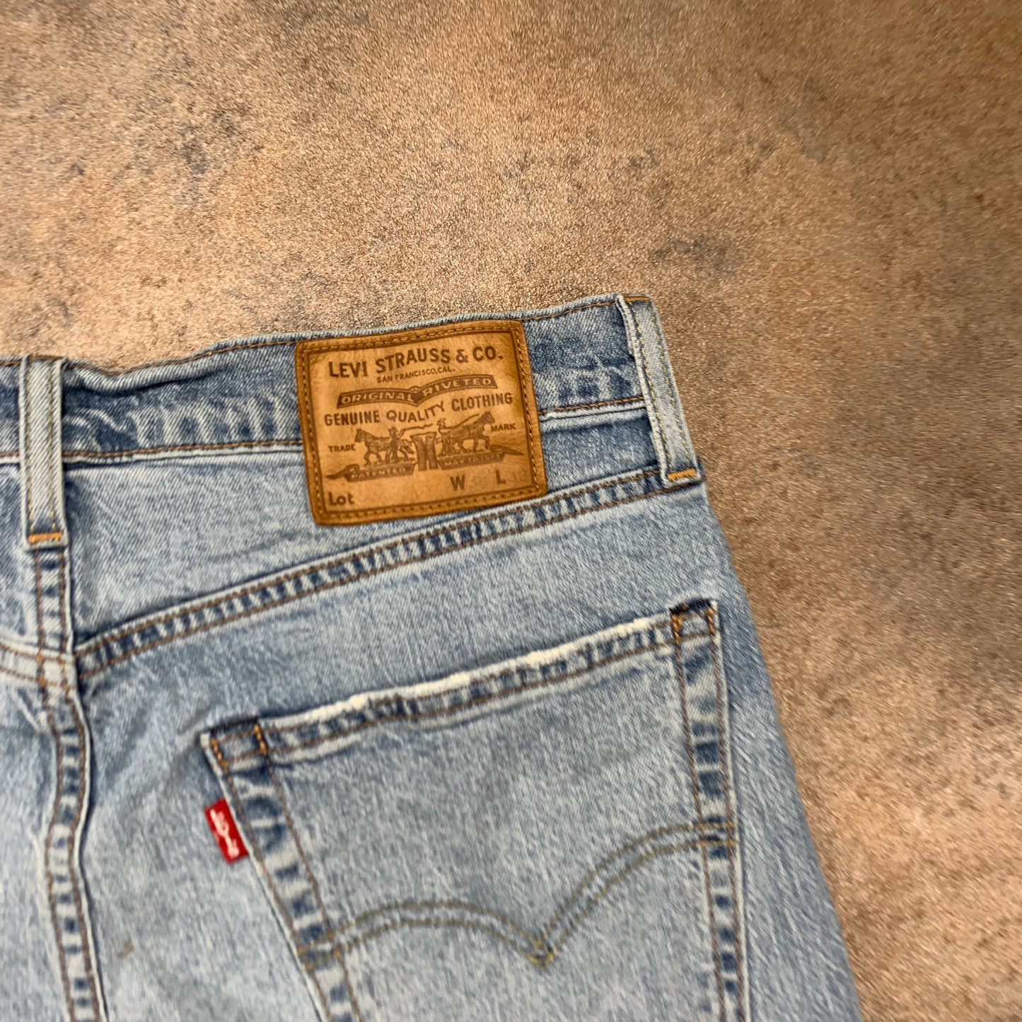 LEVI'S 502 Jeans W30 L28 Mens Slim Fit Tapered Blue