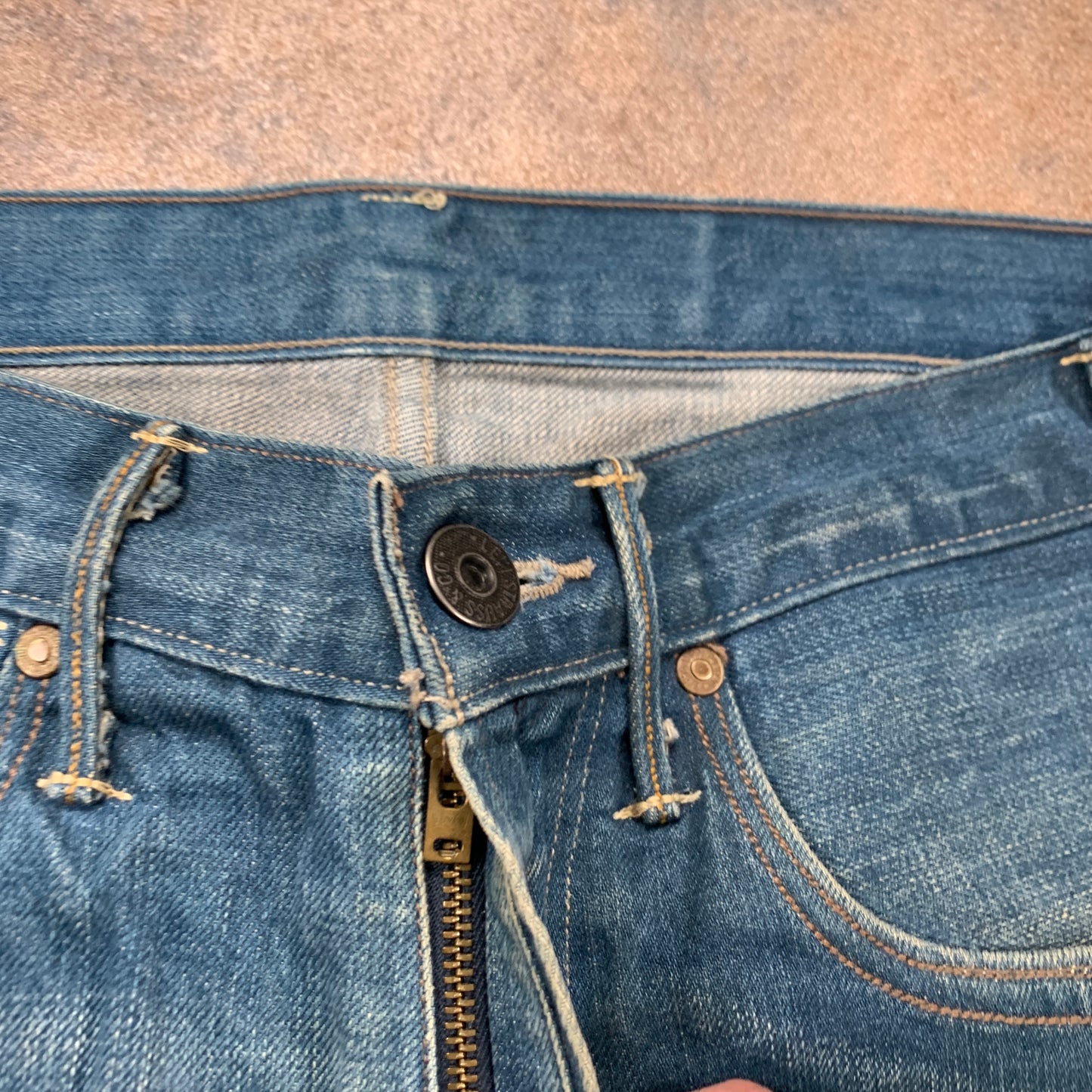 Vintage LEVI'S 504 Jeans W32 L29 Mens Regular Fit Straight Blue