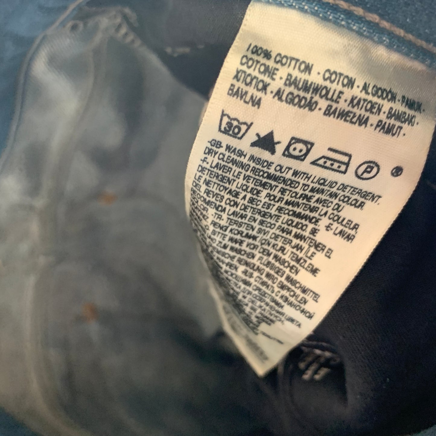 Vintage LEVI'S 504 Jeans W32 L29 Mens Regular Fit Straight Blue