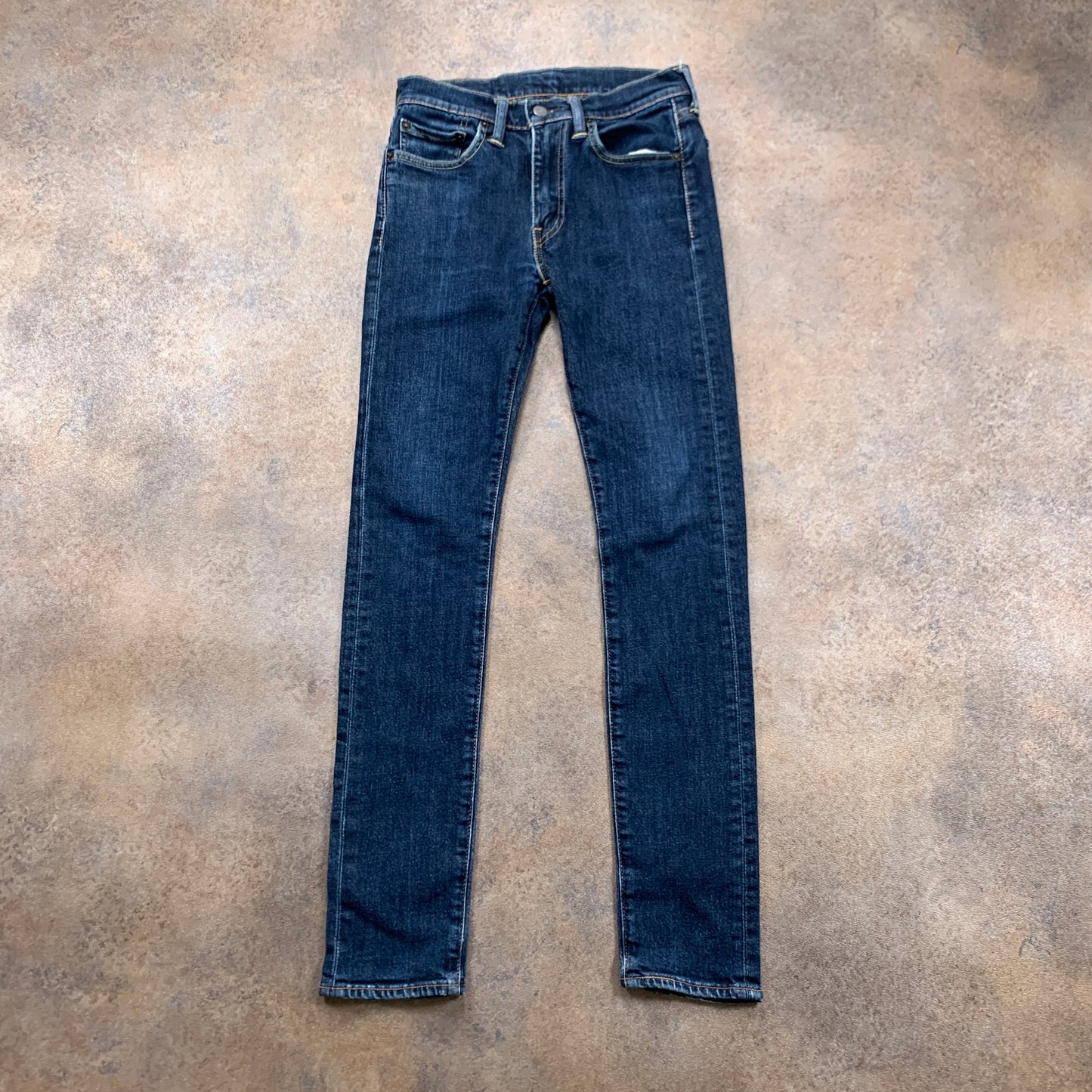LEVI'S 519 Jeans W29 L30 Mens Skinny Fit Blue