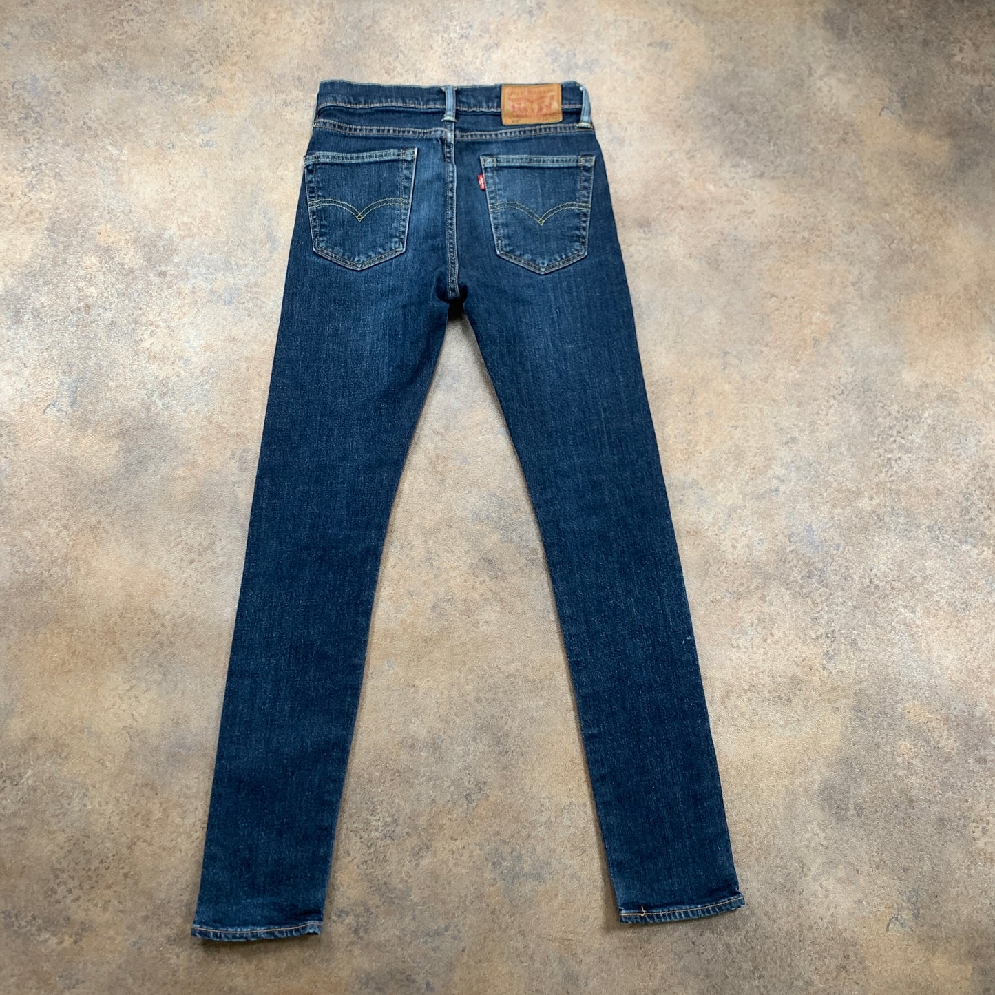 LEVI'S 519 Jeans W29 L30 Mens Skinny Fit Blue