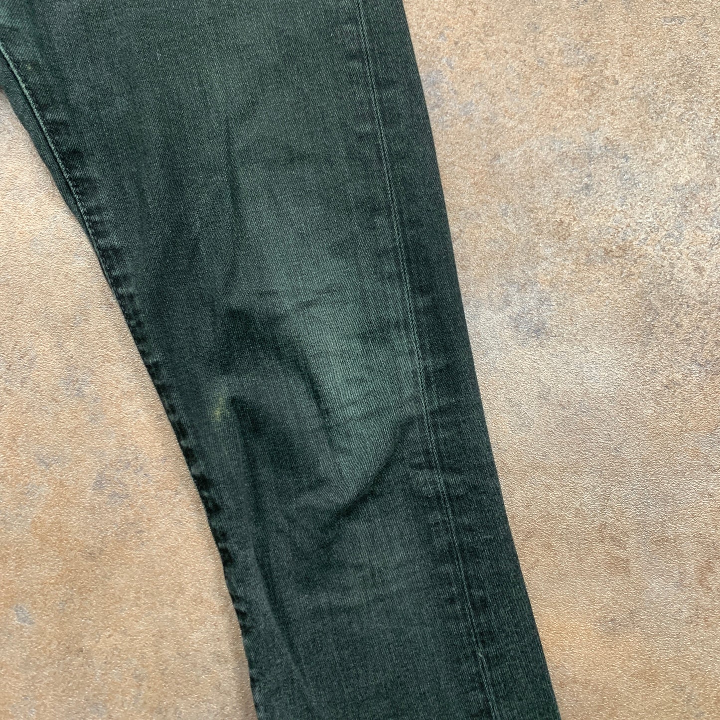 LEVI'S 510 Jeans W28 L30 Mens Skinny Fit Green