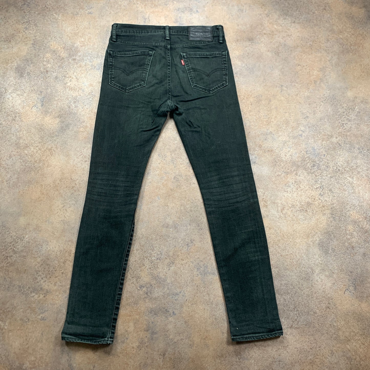 LEVI'S 510 Jeans W28 L30 Mens Skinny Fit Green