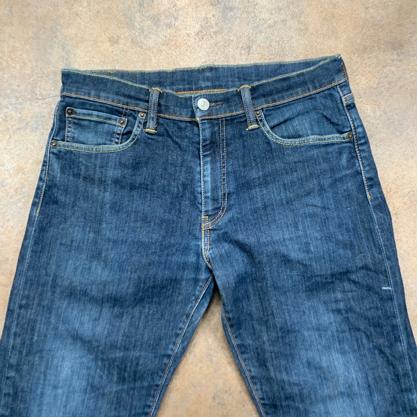LEVI'S 504 Jeans W32 L31 Mens Regular Fit Straight Blue