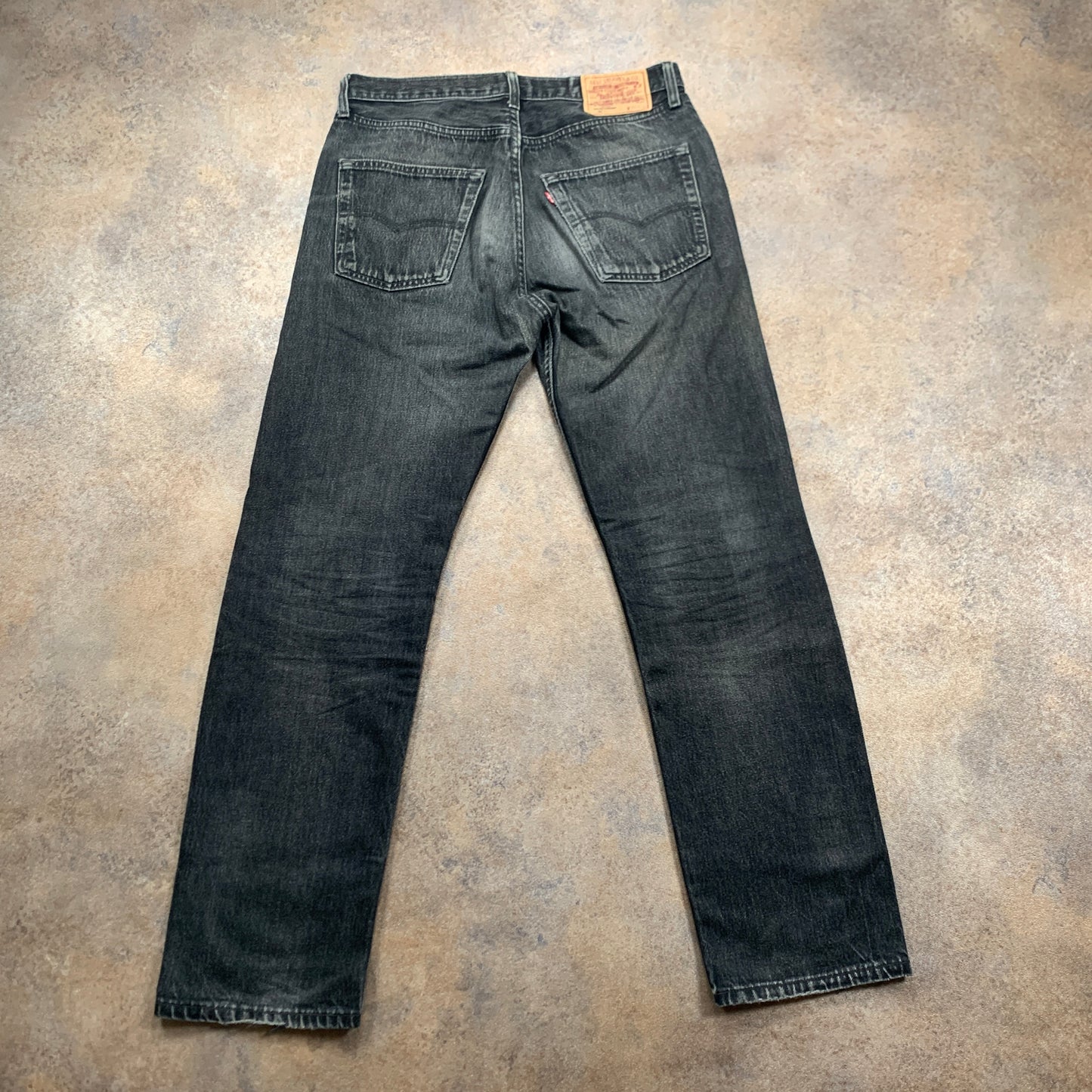 Vintage LEVI'S 501 Jeans W32 L31 Mens Regular Fit Straight Grey