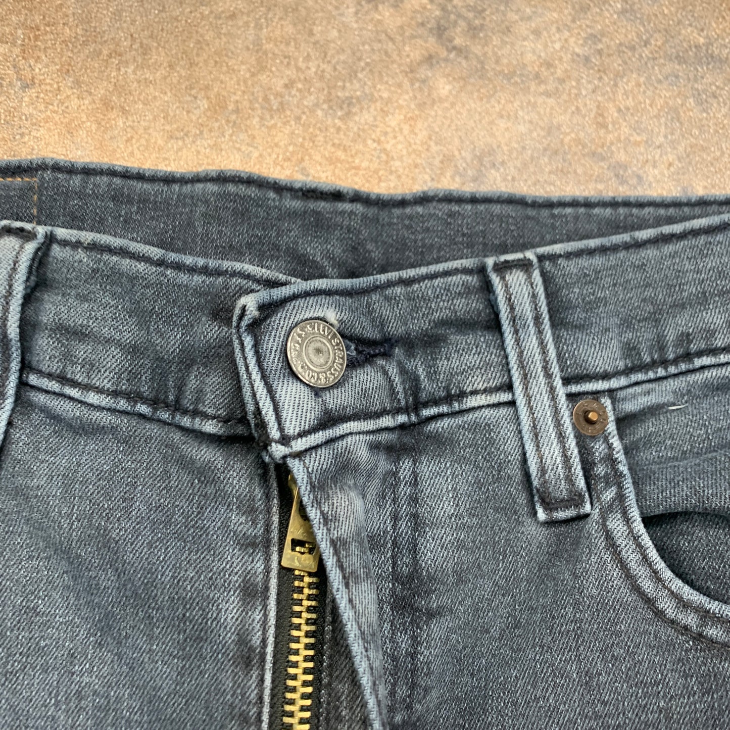 LEVI'S 512 Jeans W32 L32 Mens Slim Fit Tapered Blue