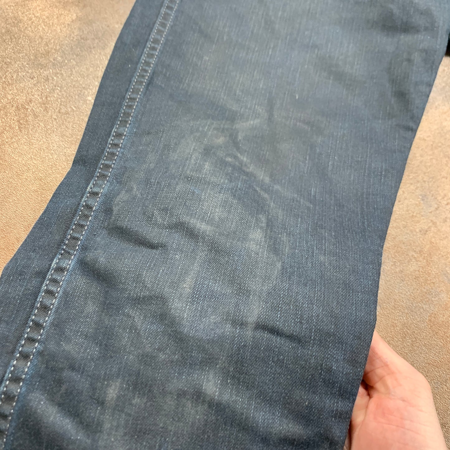 LEVI'S 508 Jeans W32 L34 Mens Slim Fit Straight Blue