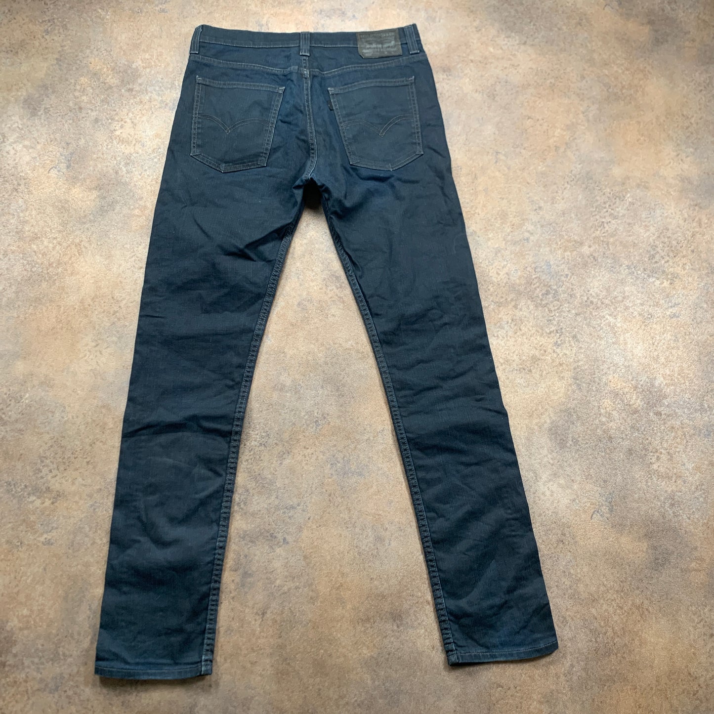 LEVI'S 508 Jeans W32 L34 Mens Slim Fit Straight Blue