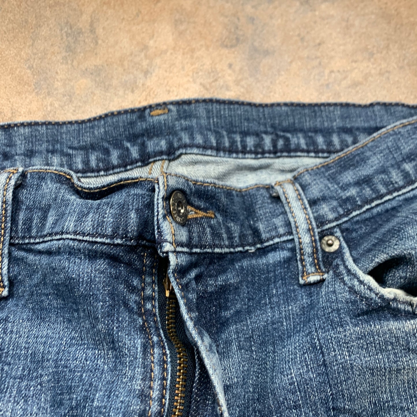 LEVI'S 514 Jeans W36 L28 Mens Regular Fit Straight Blue