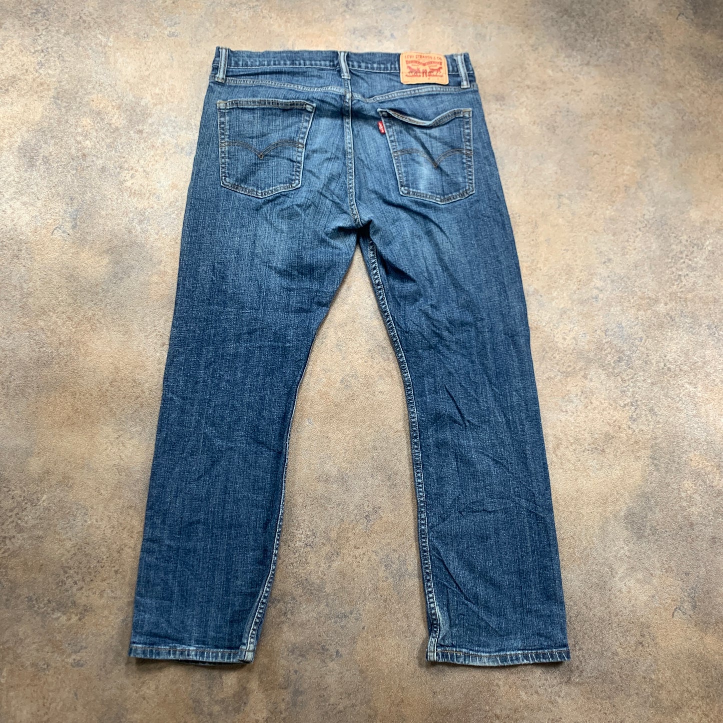 LEVI'S 514 Jeans W36 L28 Mens Regular Fit Straight Blue