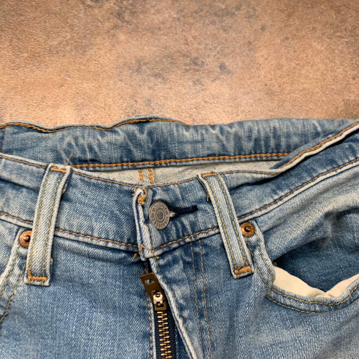 LEVI'S 514 Jeans W31 L30 Mens Regular Fit Straight Blue
