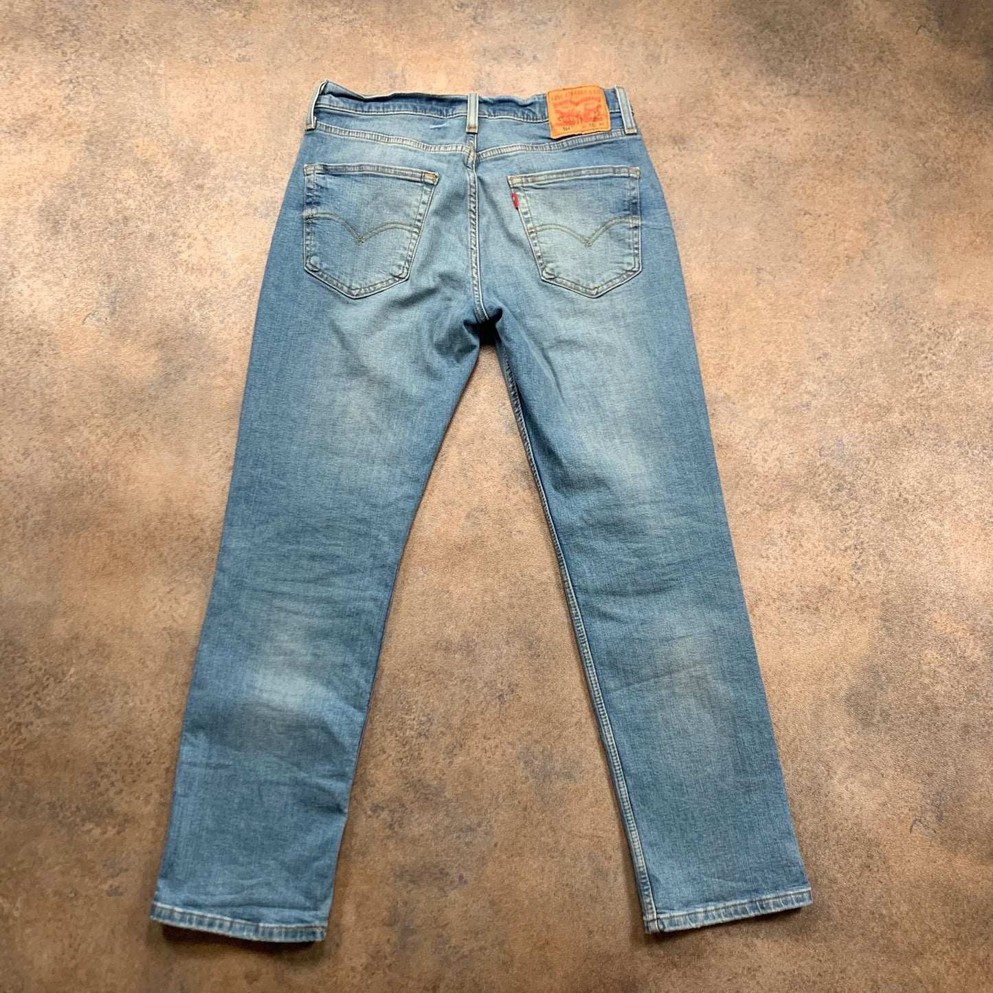 LEVI'S 514 Jeans W31 L30 Mens Regular Fit Straight Blue