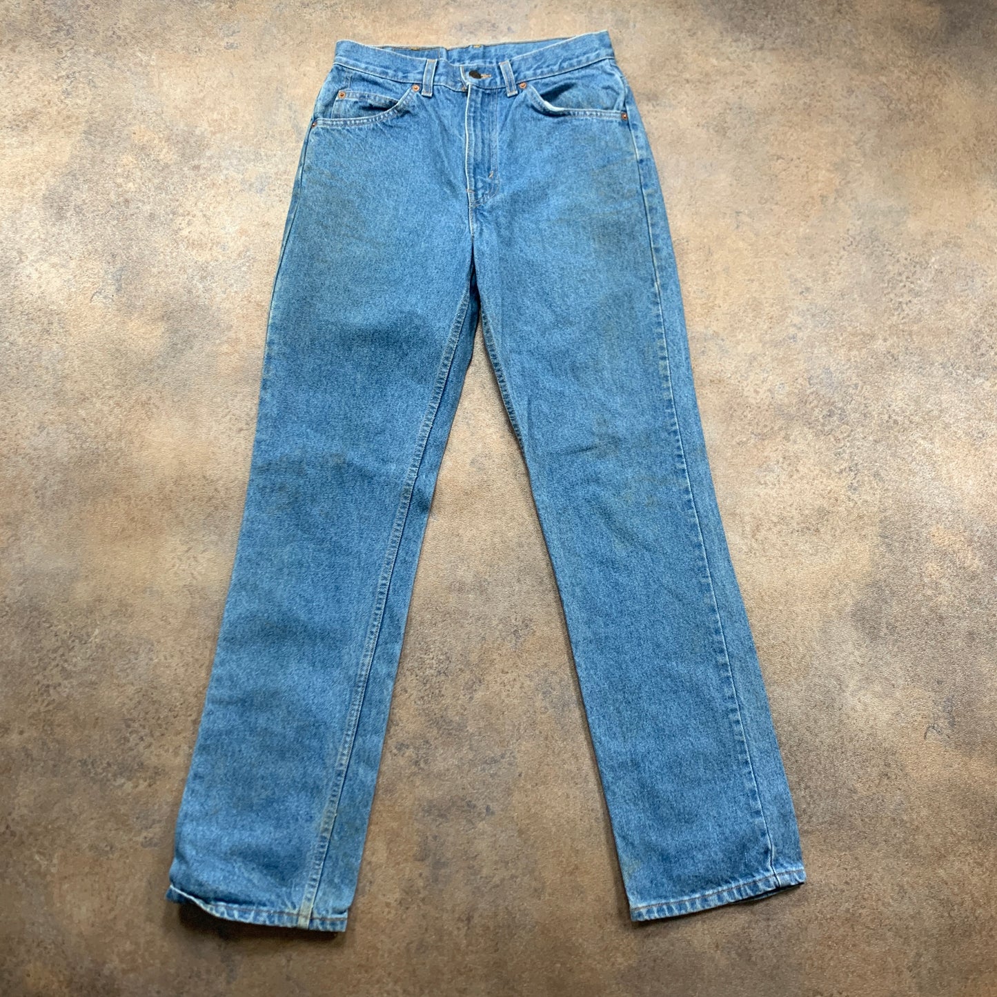 Vintage LEVI'S Jeans W30 L32 Mens Regular Fit Straight Blue 70s