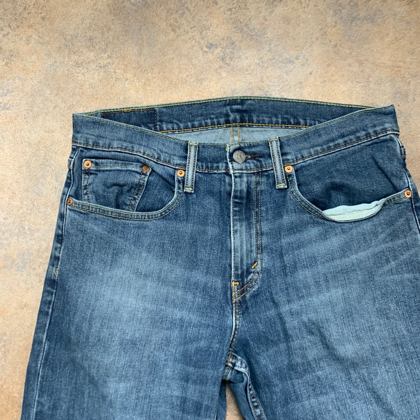 LEVI'S 559 Jeans W31 L30 Mens Regular Fit Straight Blue