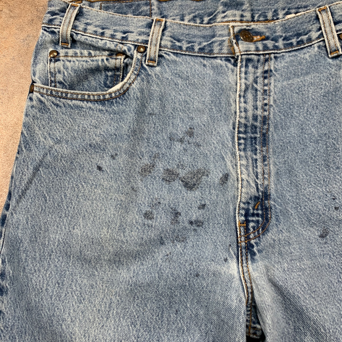 Vintage LEVI'S 540 Jeans W38 L30 Mens Relaxed Fit Straight Blue