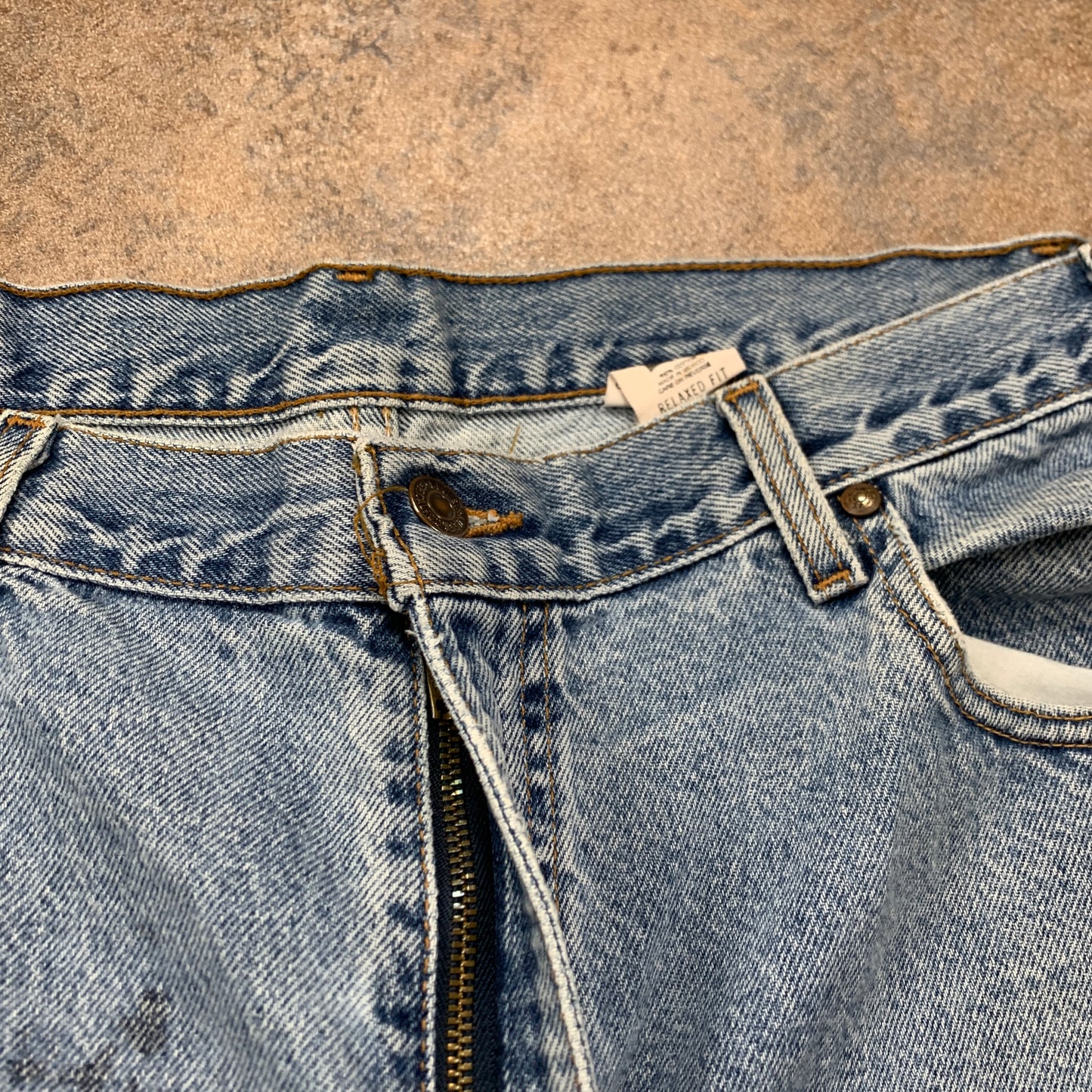 Vintage LEVI'S 540 Jeans W38 L30 Mens Relaxed Fit Straight Blue