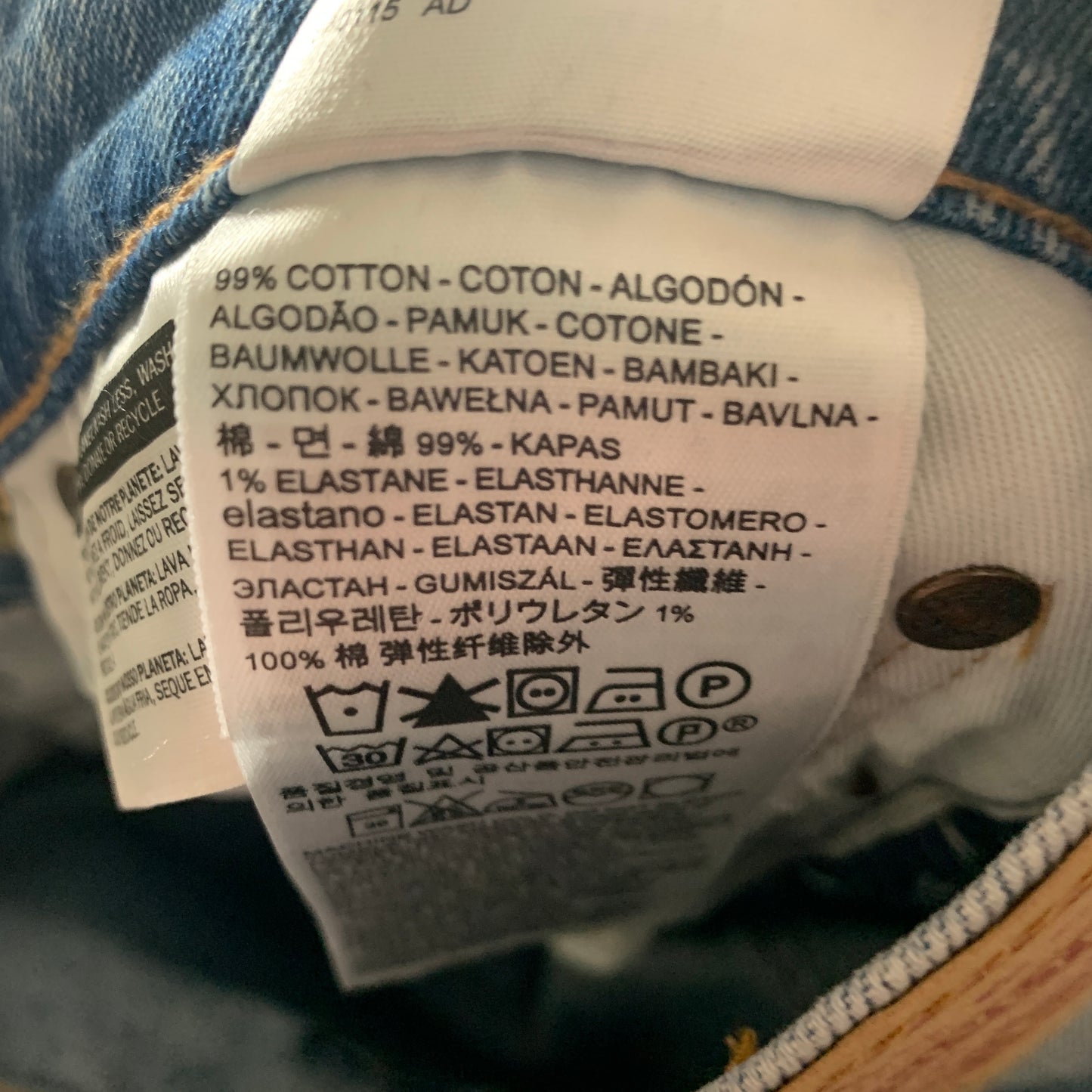 LEVI'S HI-BALL Jeans W30 L30 Mens Slim Fit Blue