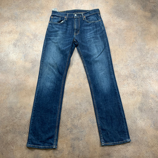 LEVI'S 559 Jeans W32 L34 Mens Regular Fit Straight Blue