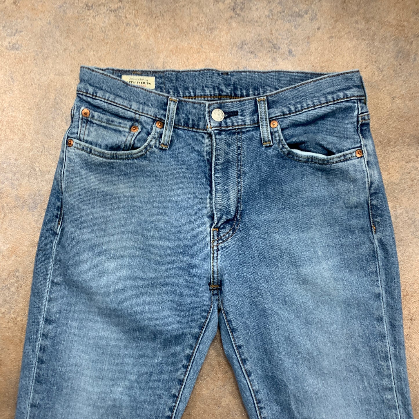 LEVI'S 514 Jeans W30 L31 Mens Regular Fit Straight Blue