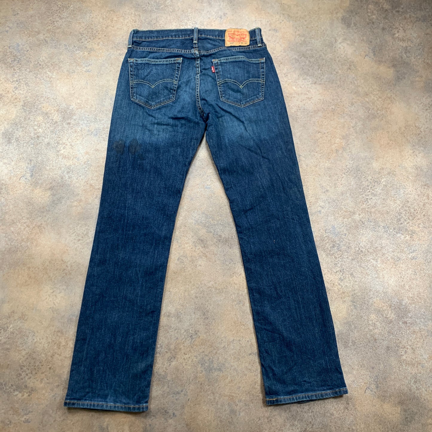 LEVI'S 559 Jeans W32 L34 Mens Regular Fit Straight Blue