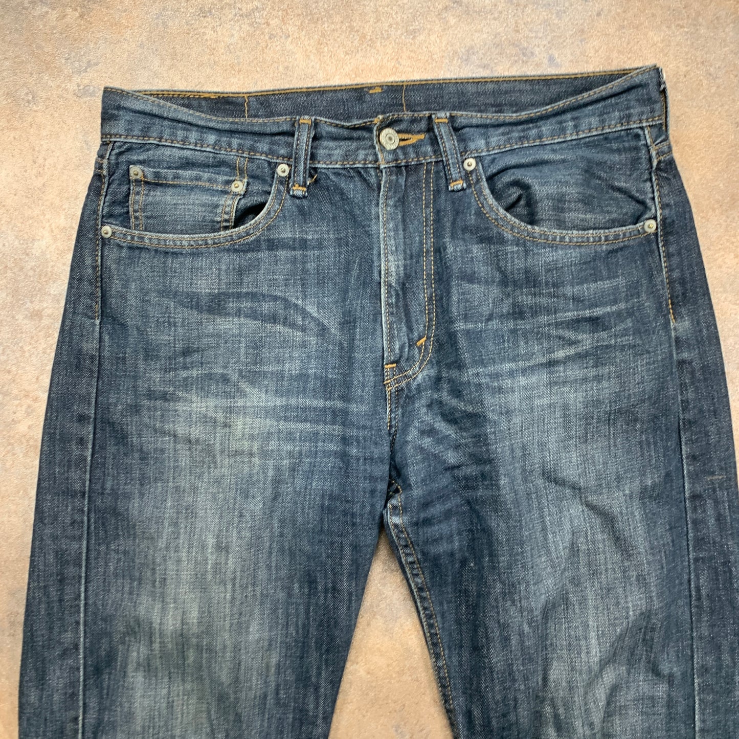 LEVI'S 505 Jeans W32 L31 Mens Regular Fit Straight Blue