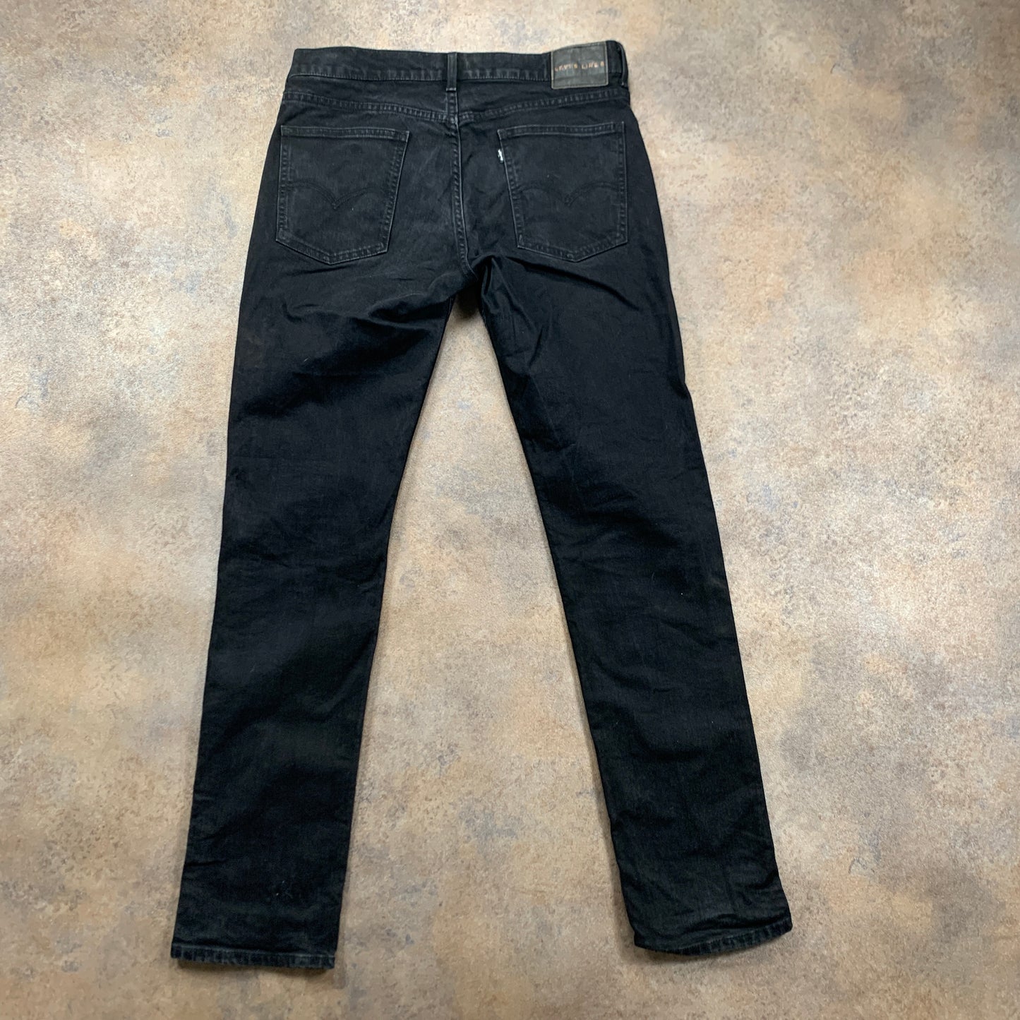 LEVI'S Line 8 Jeans W34 L33 Mens Slim Fit Grey